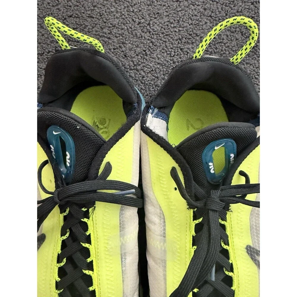 Nike Air Max 2090  Black Volt Blue Force BV9977 -101 mens size 10